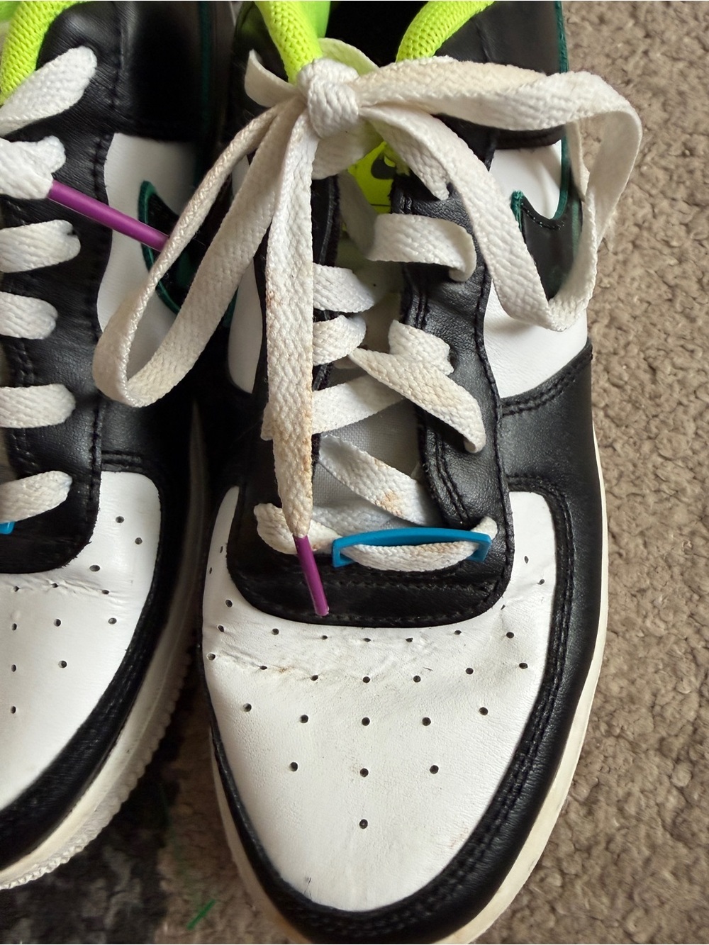 Nike Kids Air Force 1 LV GS - 7Y - Picture 8 of 9